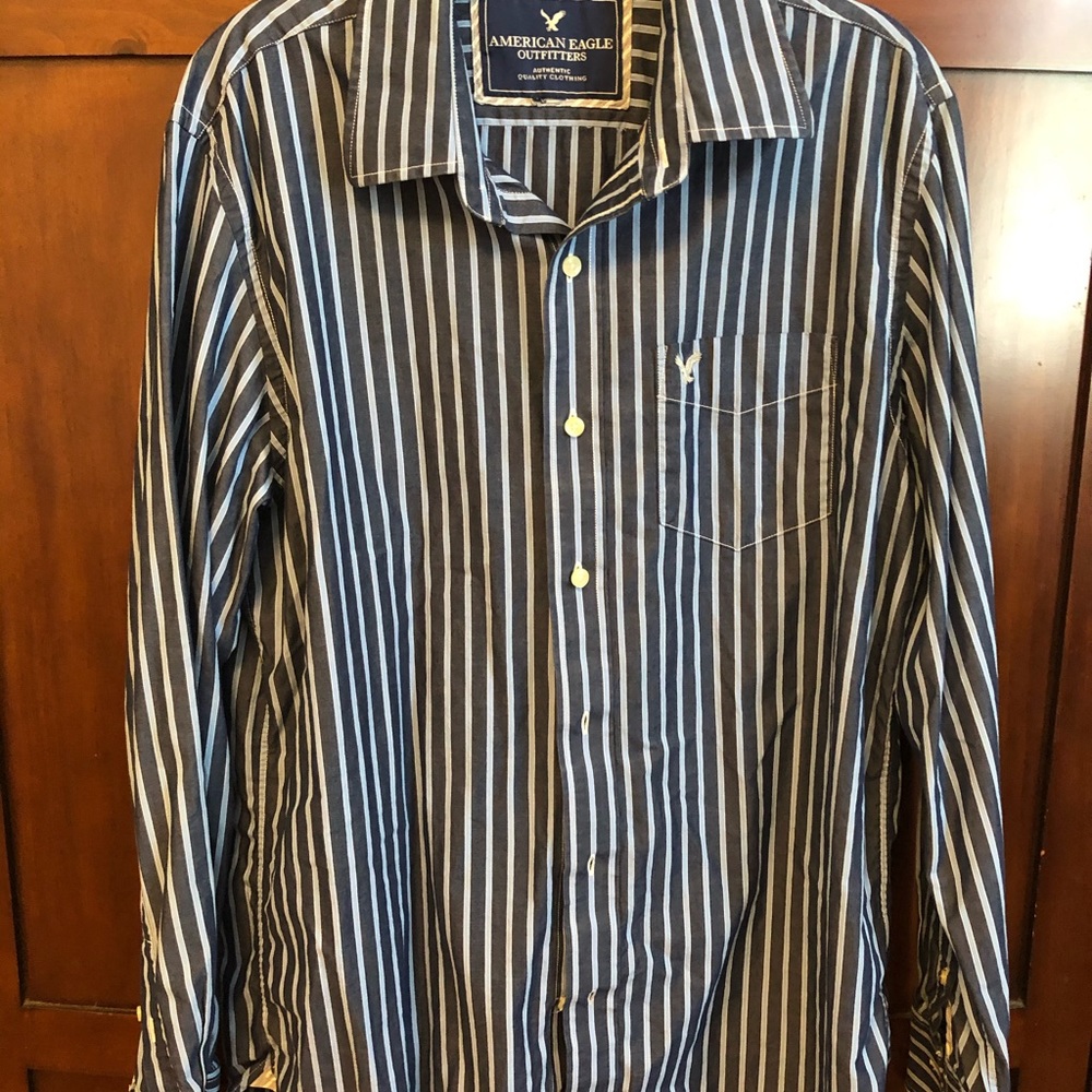 American eagle long sleeve men’s dress shirt